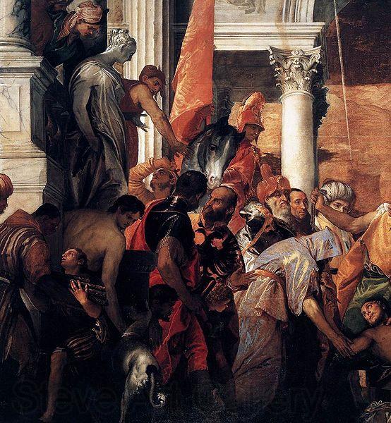 Paolo  Veronese Martyrdom of Saint Sebastian Spain oil painting art